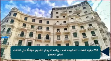250 جنيه فقط.. الحكومة تحدد زيادة الإيجار القديم مؤقتًا حتى انتهاء لجان الحصر